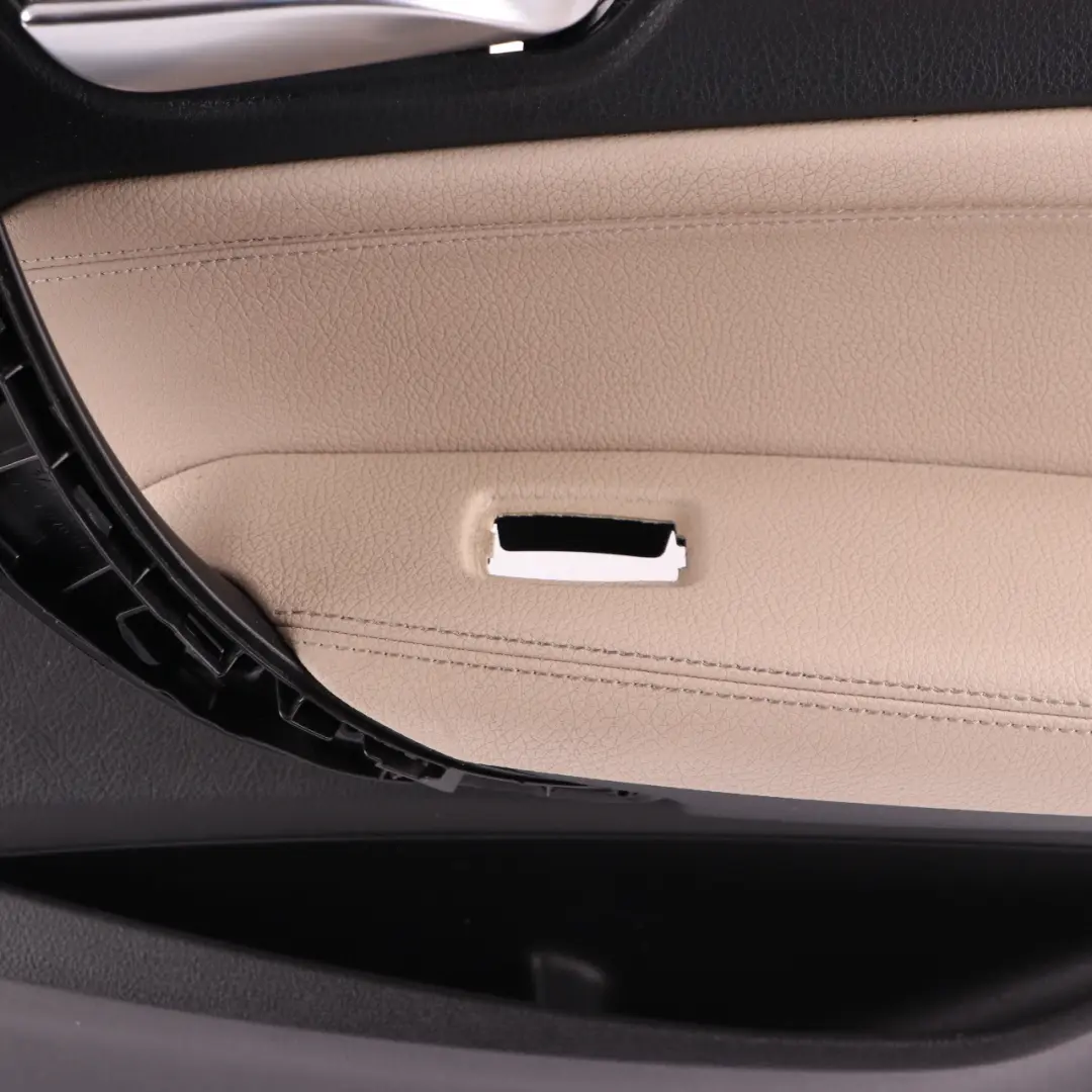 BMW F20 Scheda porta posteriore destra rivestimento pelle Dakota Oyster - SKU 7392388 - Numero di parte 7392388