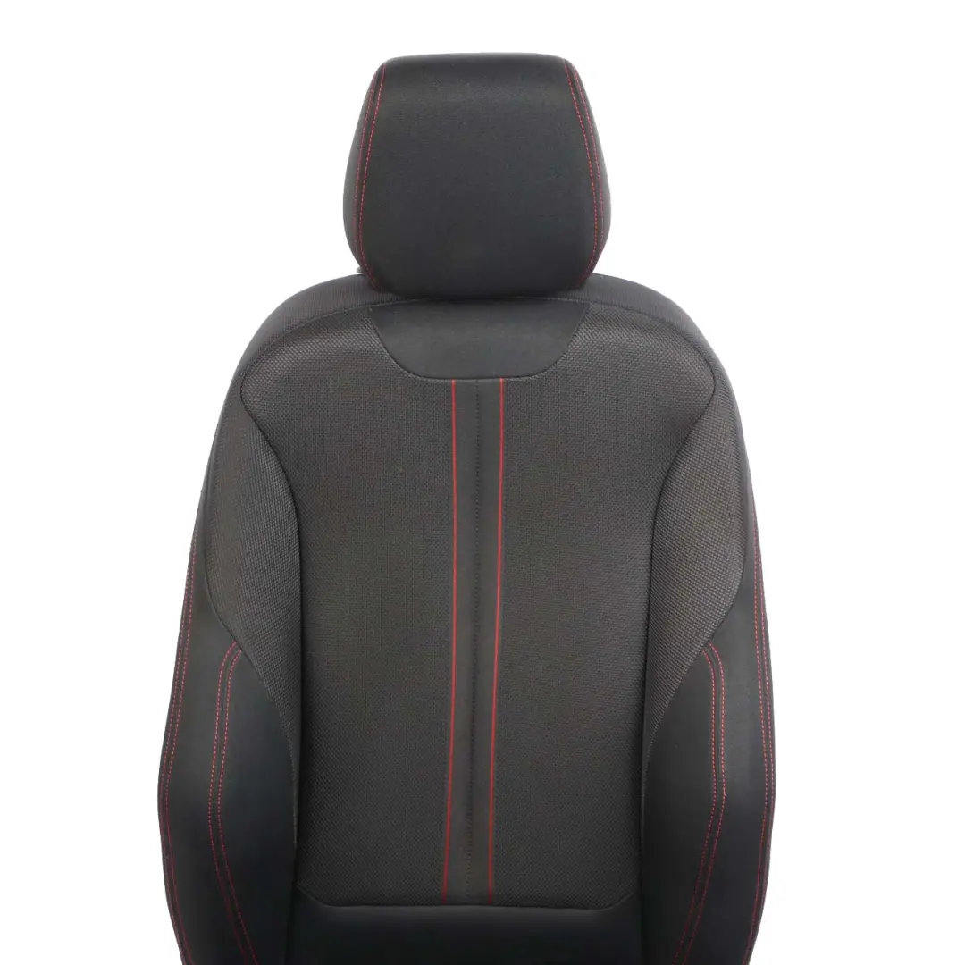Backrest Cover BMW F20 F30 LCI Front Left Sport N/S Cloth Anthracite Red to Seat with Part number 7392459 Seat Backrest Cover BMW F20 F30 LCI Front Left Sport N/S Cloth Anthracite Red - SKU 7392459-1 - Part number 7392459