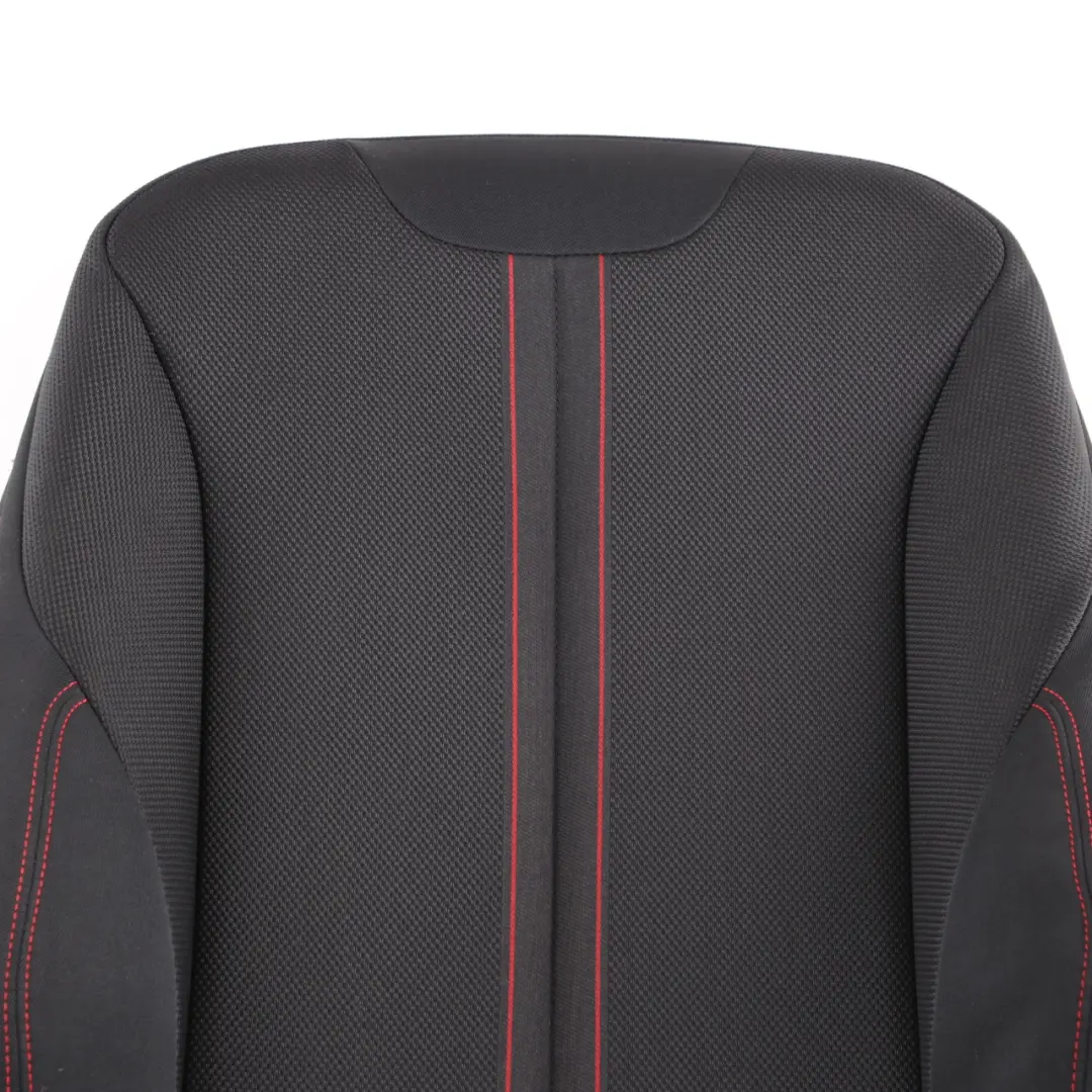 Backrest Cover BMW F20 F30 LCI Front Left Sport N/S Cloth Anthracite Red to Seat with Part number 7392459 Seat Backrest Cover BMW F20 F30 LCI Front Left Sport N/S Cloth Anthracite Red - SKU 7392459-1 - Part number 7392459