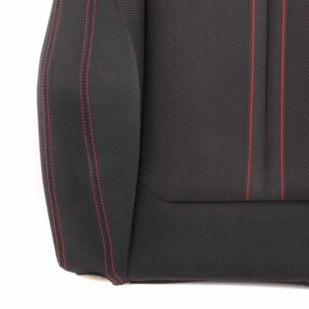 Seat Backrest Cover BMW F20 F30 LCI Front Left Sport N/S Cloth Anthracite Red - SKU 7392459-1 - Part number 7392459