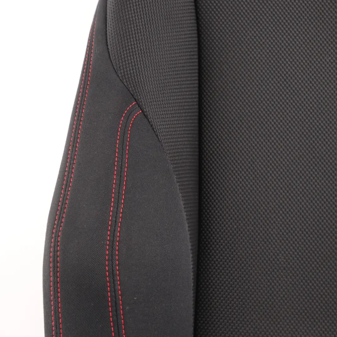 Backrest Cover BMW F20 F30 LCI Front Left Sport N/S Cloth Anthracite Red to Seat with Part number 7392459 Seat Backrest Cover BMW F20 F30 LCI Front Left Sport N/S Cloth Anthracite Red - SKU 7392459-1 - Part number 7392459