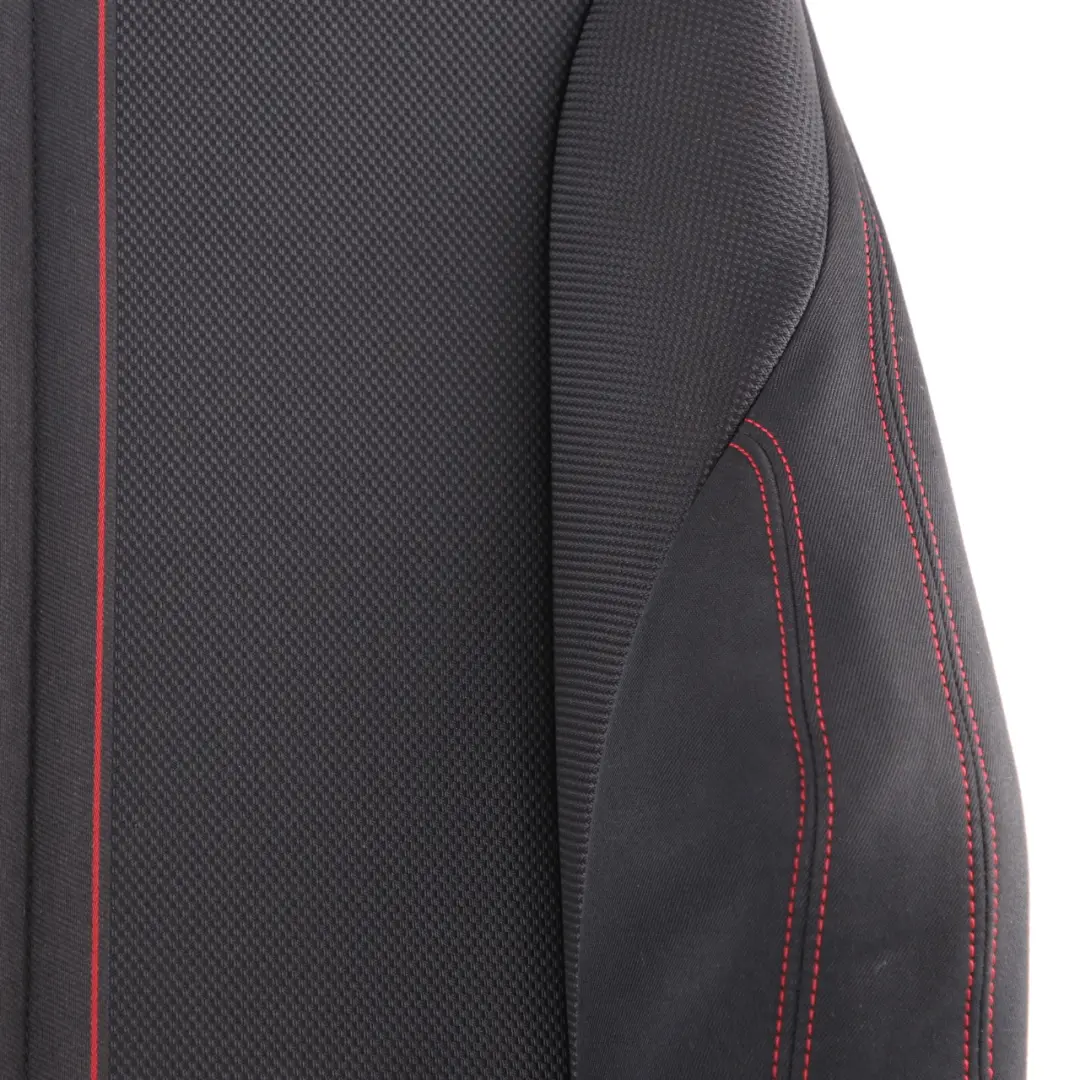 Backrest Cover BMW F20 F30 LCI Front Left Sport N/S Cloth Anthracite Red to Seat with Part number 7392459 Seat Backrest Cover BMW F20 F30 LCI Front Left Sport N/S Cloth Anthracite Red - SKU 7392459-1 - Part number 7392459