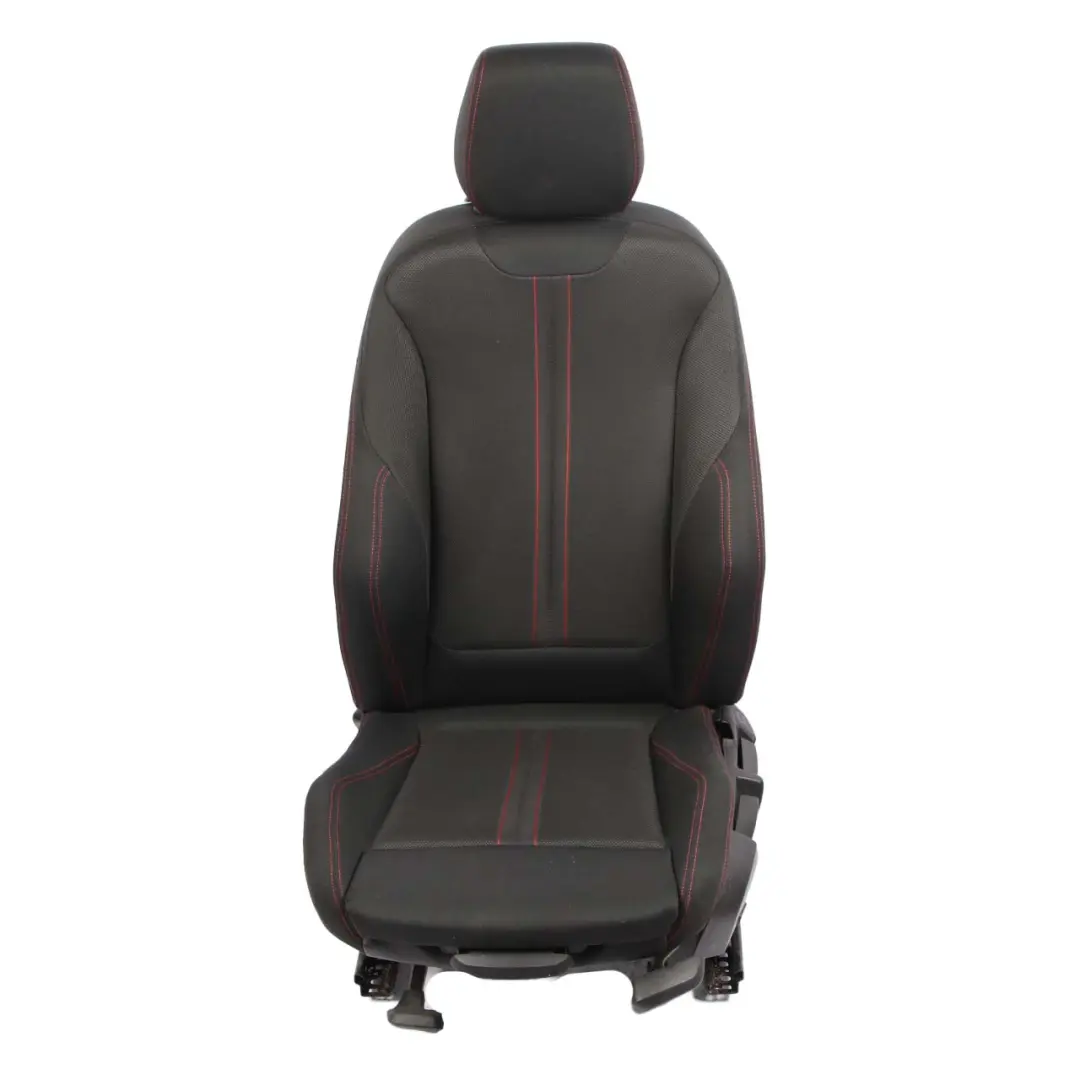 BMW F20 LCI Asiento Deportivo Delantero Izquierdo Tela Antracita Acento Rojo - SKU 7392459 - Número de pieza 7392459