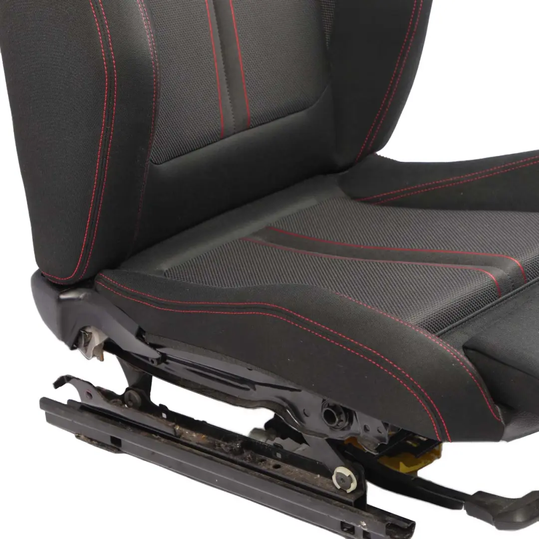 BMW F20 LCI Asiento Deportivo Delantero Izquierdo Tela Antracita Acento Rojo - SKU 7392459 - Número de pieza 7392459