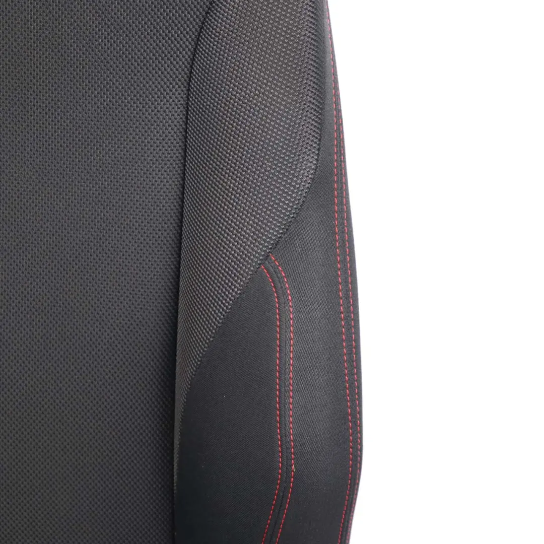BMW F20 LCI Front Left Sport Seat N/S Fabric Corner Anthracite Accent Red - SKU 7392459 - Part number 7392459