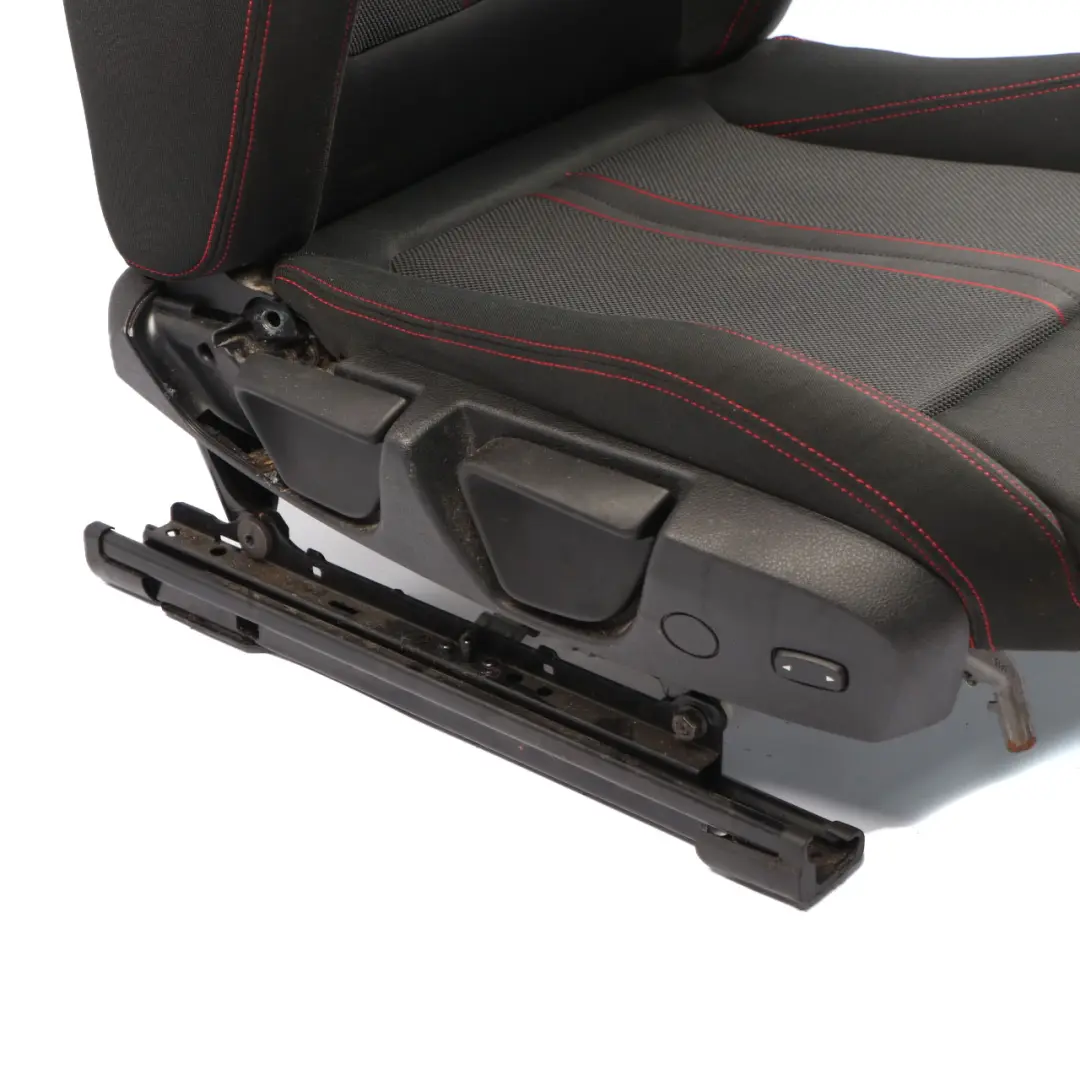 BMW F20 LCI Front Seat M Sport Right O/S Fabric Cloth Anthrazit Red - SKU 7392460-1 - Part number 7392460