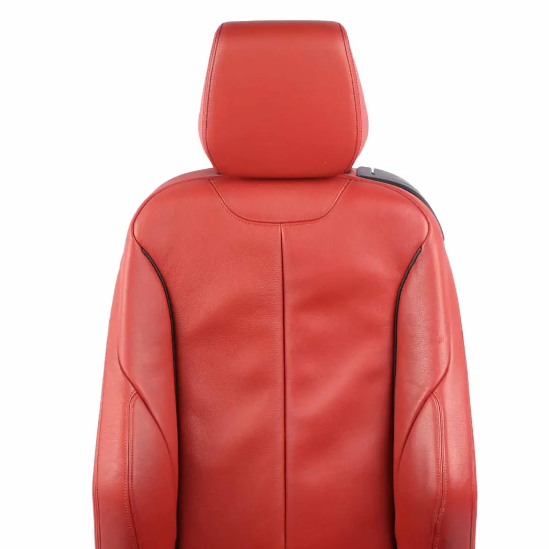  Vordersitz BMW F21 LinksSport Beheizt Leder Dakota Korall Rot Akzent Schwarz - SKU 7392471-1 - Teilenummer 7392471