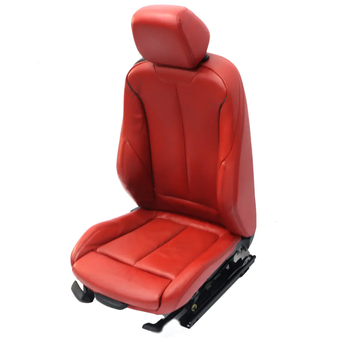 Siège Avant BMW F21 F22 Droit M Sport Chauffant Cuir Dakota Korall Rouge - SKU 7392472-2 - Numéro de pièce 7392472