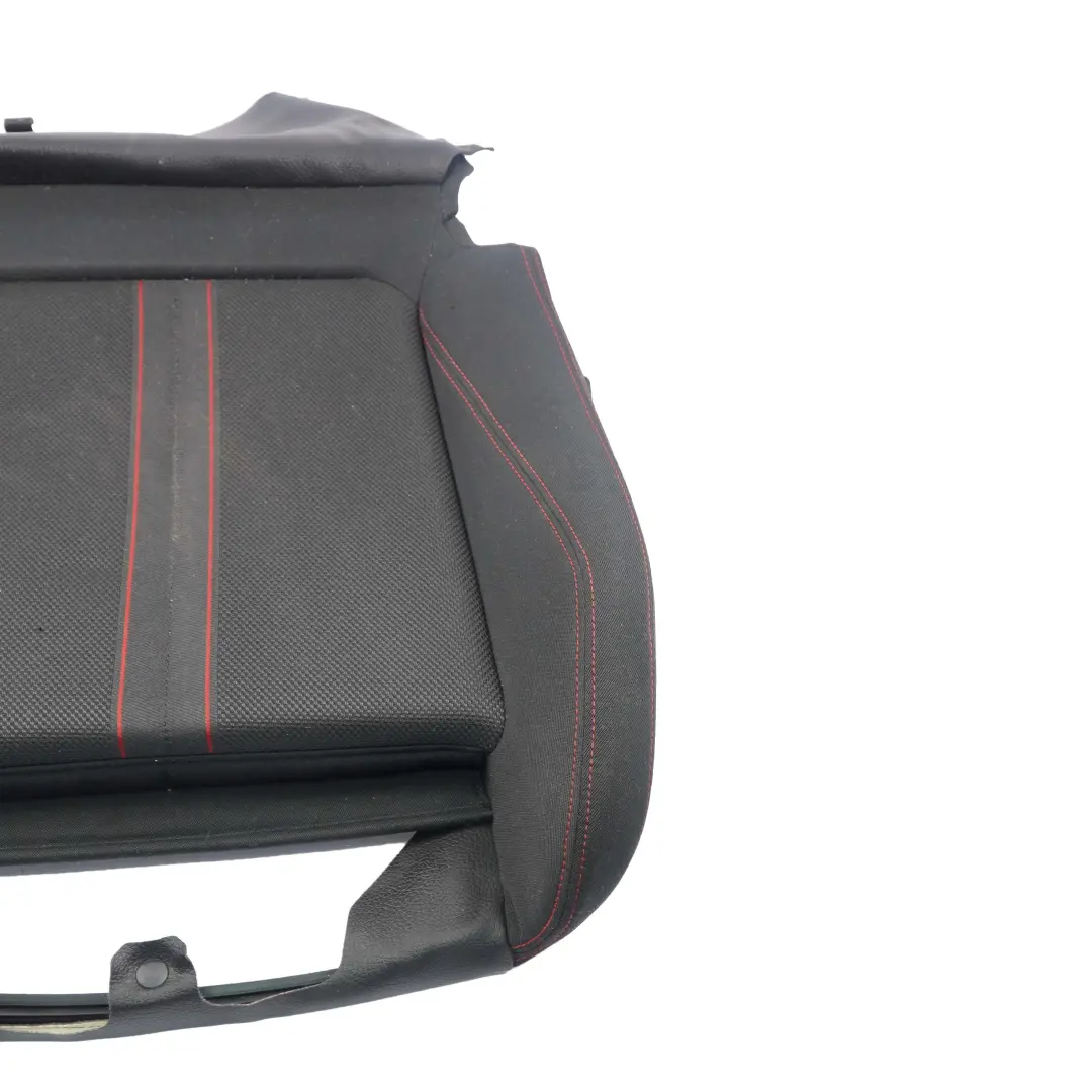 BMW 1 3 F20 F30 LCI Front Left Right Sport Seat Cover Cloth Anthracite Red - SKU 7392483 - Part number 7475397