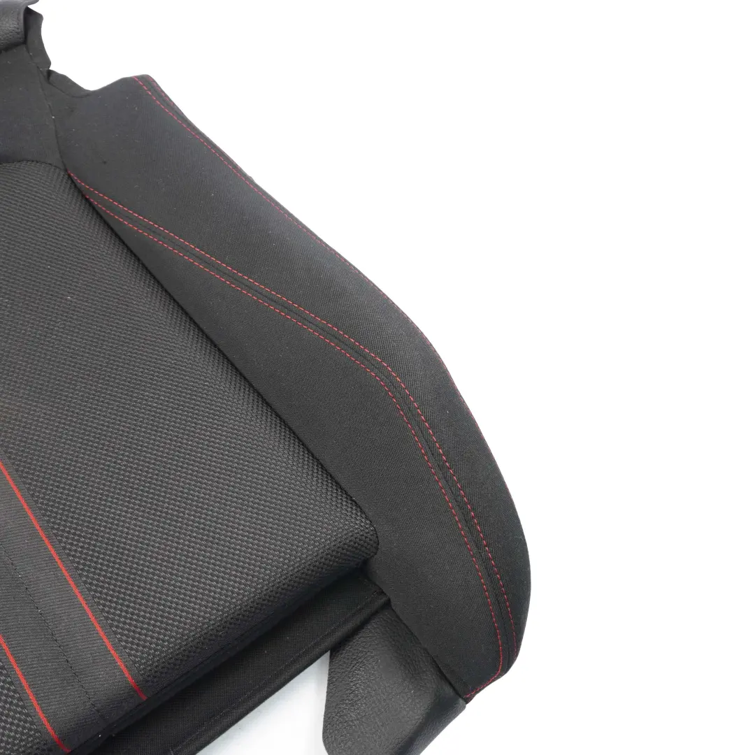 BMW 1 3 F20 F30 LCI Front Left Right Sport Seat Cover Cloth Anthracite Red - SKU 7392483 - Part number 7475397
