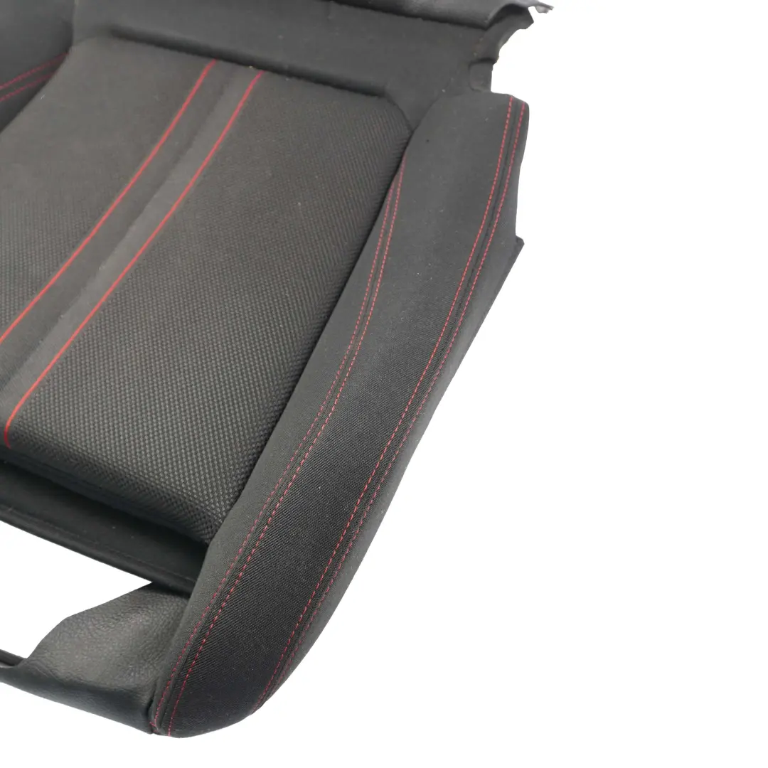 BMW 1 3 F20 F30 LCI Front Left Right Sport Seat Cover Cloth Anthracite Red - SKU 7392483 - Part number 7475397