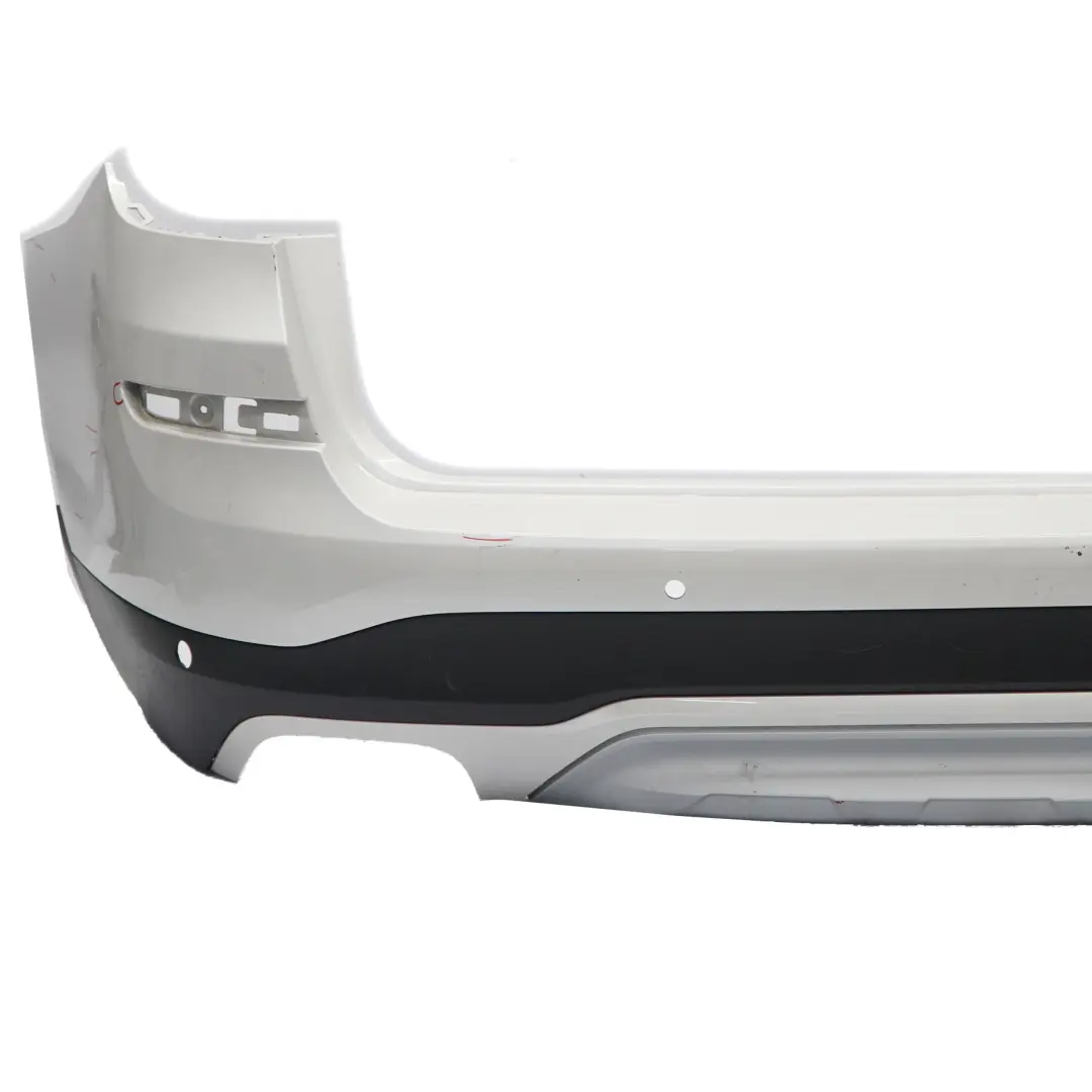 Bumper BMW X3 F25 Trim Panel Cover PDC X Line Mineral White Metallic - A96 to Rear with Part number 7392991 Rear Bumper BMW X3 F25 Trim Panel Cover PDC X Line Mineral White Metallic - A96 - SKU 7392991-MW - Part number 7392991