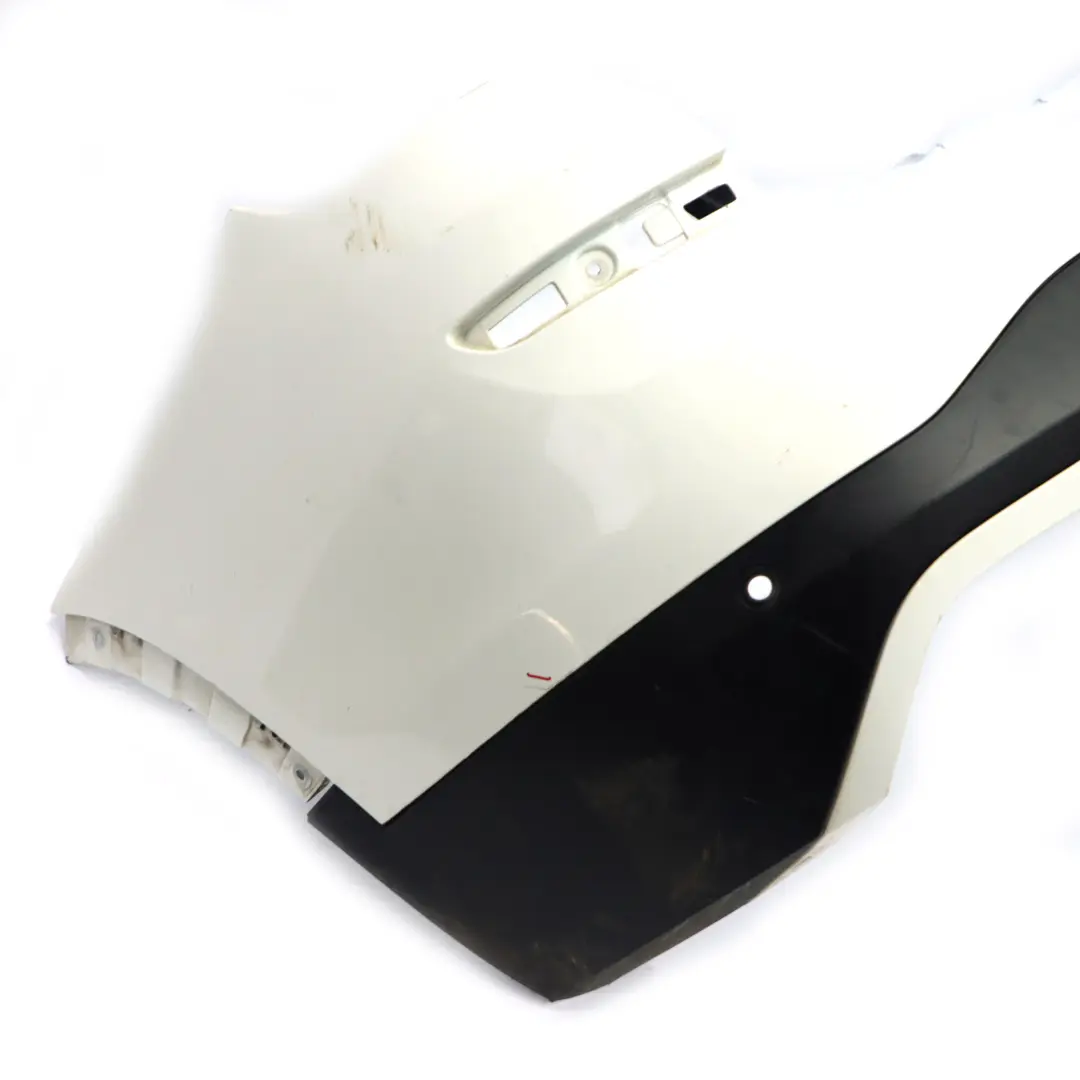 Bumper BMW X3 F25 Trim Panel Cover PDC Alpinweiss 3 Alpine White - 300 to Rear with Part number 7392992 Rear Bumper BMW X3 F25 Trim Panel Cover PDC Alpinweiss 3 Alpine White - 300 - SKU 7392992-AW - Part number 7392992