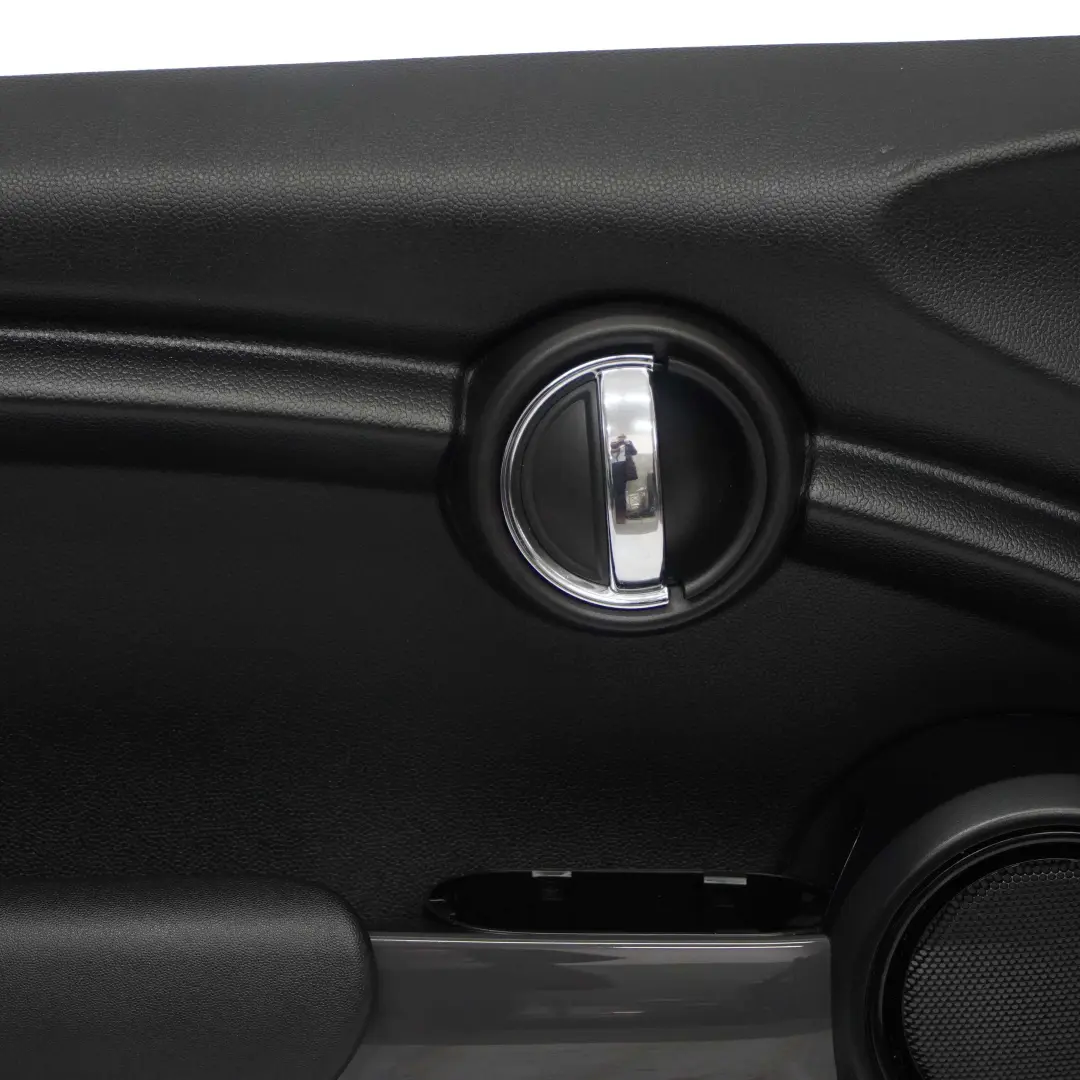 Panel Moldura Puerta Delantera Izquierda Carbon Negro para Mini Cooper F56 con número de pieza 7393113 Mini Cooper F56 Panel Moldura Puerta Delantera Izquierda Carbon Negro - SKU 7393113 - Número de pieza 7393113