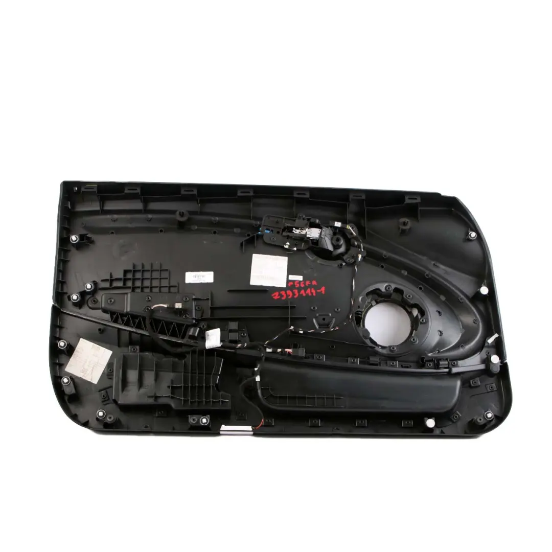 Front Right O/S Door Card Trim Panel Basic Carbon Black to Mini Cooper F56 F57 with Part number 7393114 Mini Cooper F56 F57 Front Right O/S Door Card Trim Panel Basic Carbon Black - SKU 7393114-1 - Part number 7393114