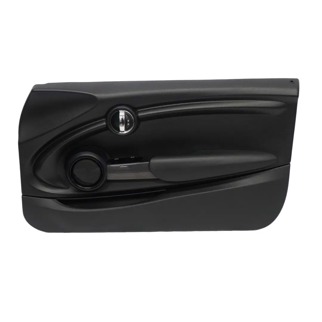 Front Right O/S Door Card Trim Panel Basic Carbon Black to Mini Cooper F56 with Part number 7393114 Mini Cooper F56 Front Right O/S Door Card Trim Panel Basic Carbon Black - SKU 7393114 - Part number 7393114