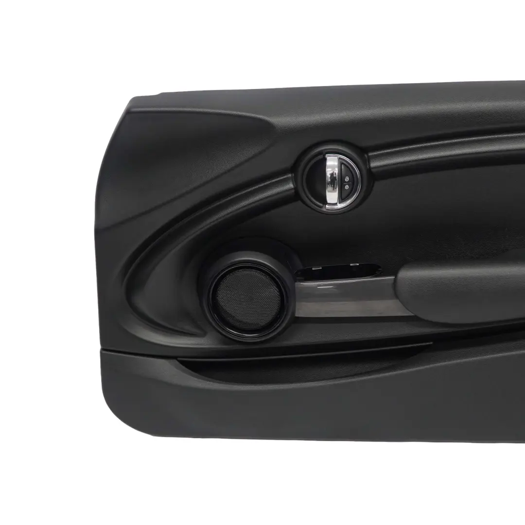Front Right O/S Door Card Trim Panel Basic Carbon Black to Mini Cooper F56 with Part number 7393114 Mini Cooper F56 Front Right O/S Door Card Trim Panel Basic Carbon Black - SKU 7393114 - Part number 7393114