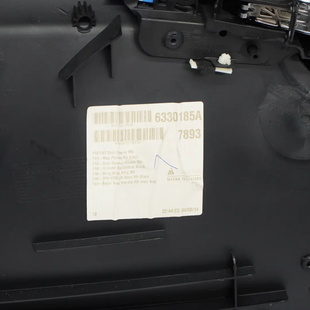 Türverkleidung Basis Vorn Rechts Carbon Black Schwarz für Mini Cooper F56 mit Teilenummer 7393114 Mini Cooper F56 Türverkleidung Basis Vorn Rechts Carbon Black Schwarz - SKU 7393114 - Teilenummer 7393114