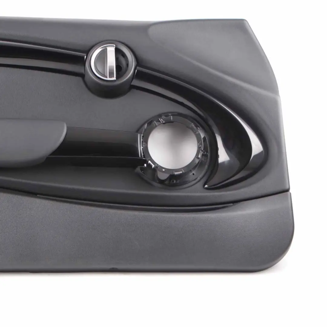 Front Left N/S Door Card Trim Panel Carbon Black to Mini Cooper F56 F57 with Part number 7393121 Mini Cooper F56 F57 Front Left N/S Door Card Trim Panel Carbon Black - SKU 7393121-1 - Part number 7393121