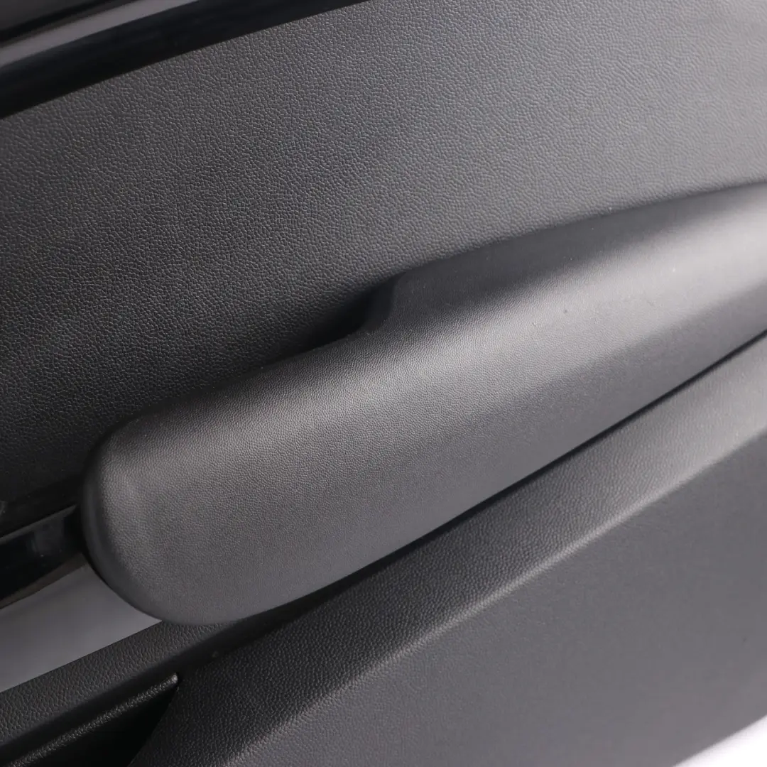 Front Right O/S Door Card Trim Cover Panelling Carbon Black to Mini F56 F57 with Part number 7393122 Mini F56 F57 Front Right O/S Door Card Trim Cover Panelling Carbon Black - SKU 7393122-3 - Part number 7393122