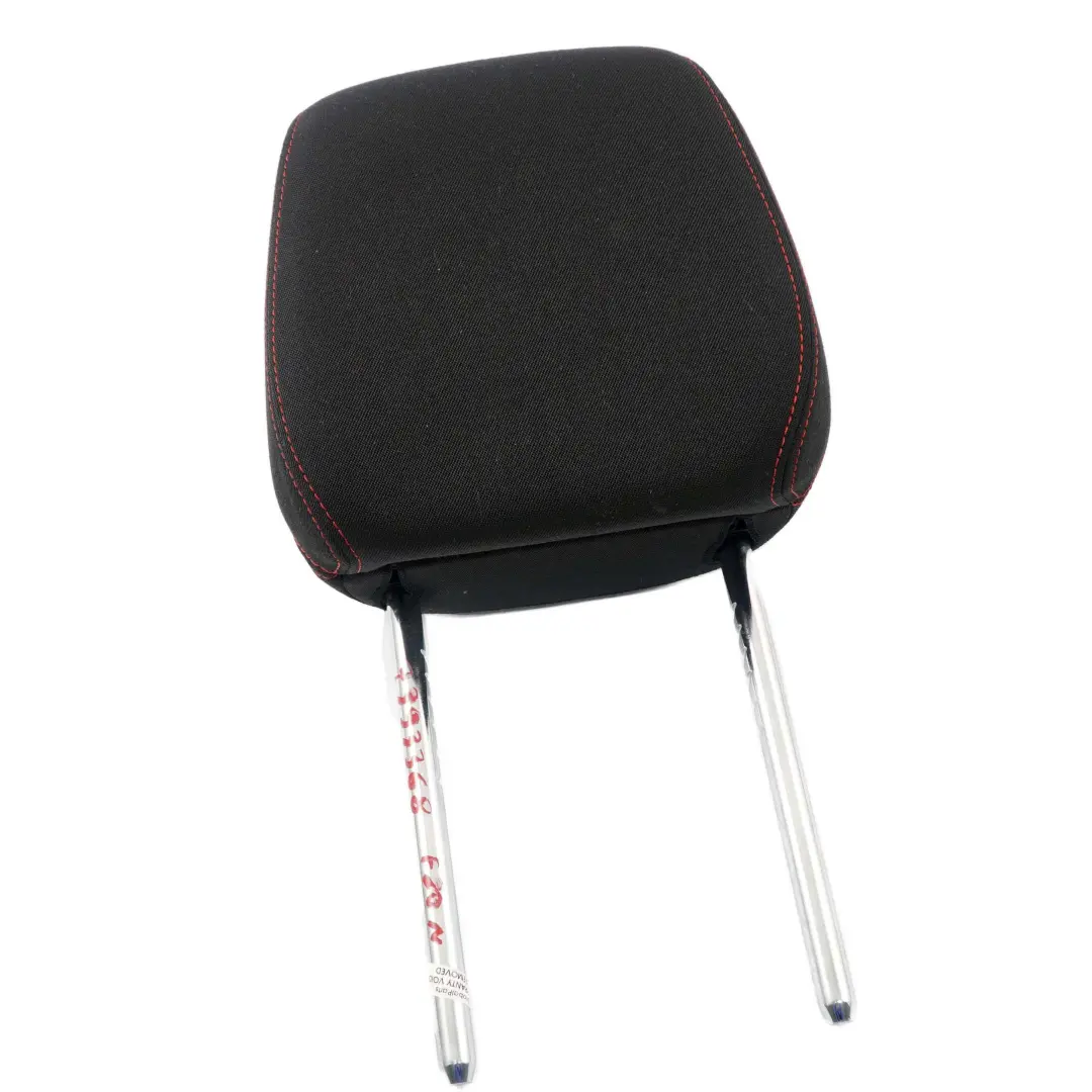 Front Left Right Seat N/O/S Headrest Cloth Fabric Anthracite Red BMW 1 2 F20 F22 - SKU 7393368 - Part number 7393368