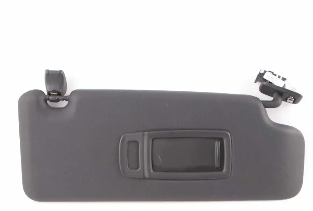 Sun Visor Mirror Right Panel Trim Black Leather Sunvisor to BMW X1 F48 with Part number 7393406 BMW X1 F48 Sun Visor Mirror Right Panel Trim Black Leather Sunvisor - SKU 7393406 - Part number 7393406