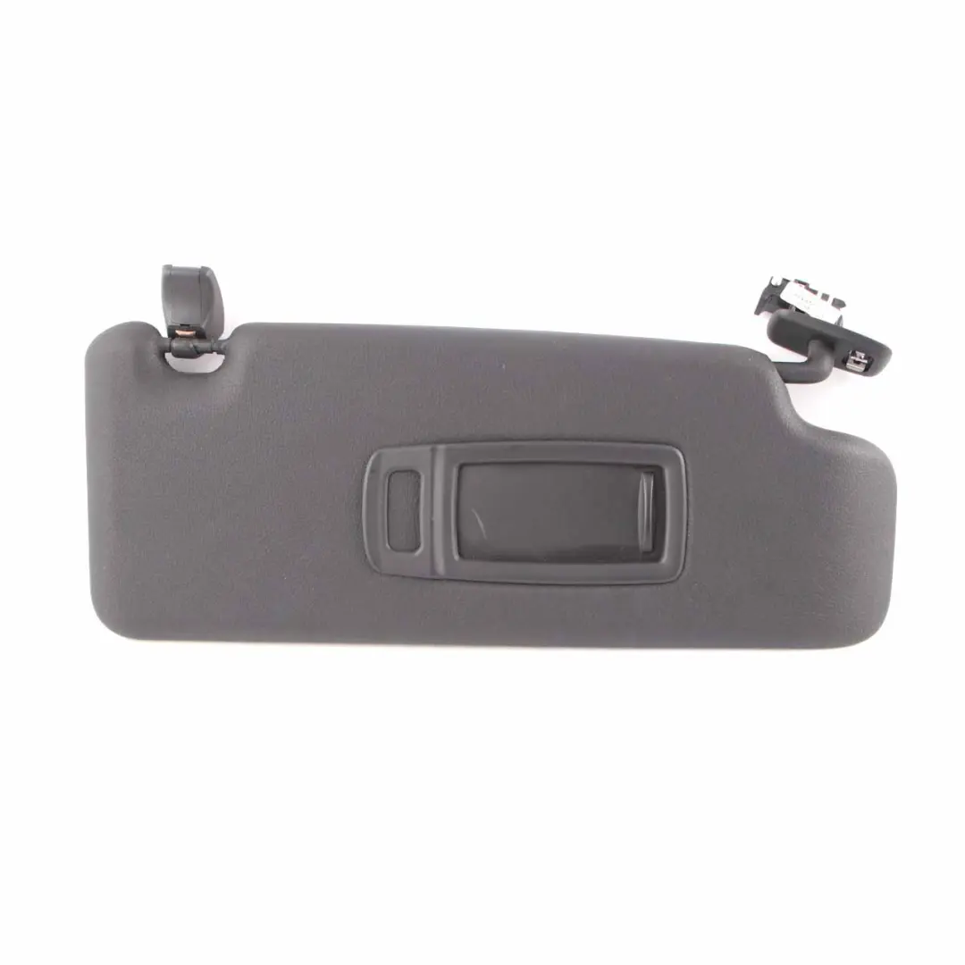 BMW X1 F48 Sun Visor Mirror Right Panel Trim Black Leather Sunvisor - SKU 7393406 - Part number 7393406