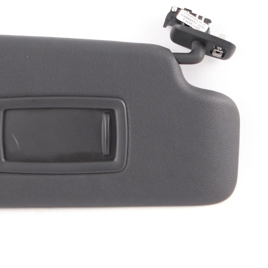 BMW X1 F48 Sun Visor Mirror Right Panel Trim Black Leather Sunvisor - SKU 7393406 - Part number 7393406
