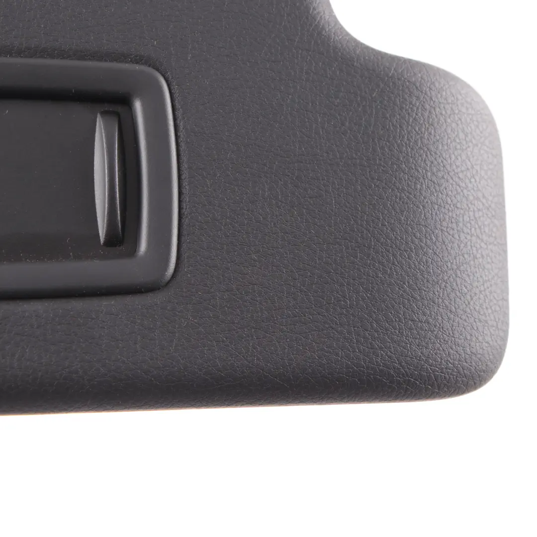 Sonnenblende Spiegel rechts Panel Trim schwarz Leder Sunvisor für BMW X1 F48 mit Teilenummer 7393406 BMW X1 F48 Sonnenblende Spiegel rechts Panel Trim schwarz Leder Sunvisor - SKU 7393406 - Teilenummer 7393406