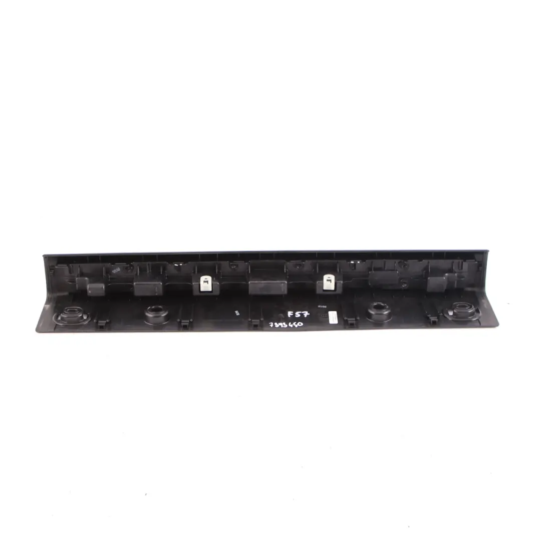 Barra Antivuelco Protección Trim Panel Delantero para Mini F57 Convertible con número de pieza 7393450 Mini F57 Convertible Barra Antivuelco Protección Trim Panel Delantero - SKU 7393450 - Número de pieza 7393450