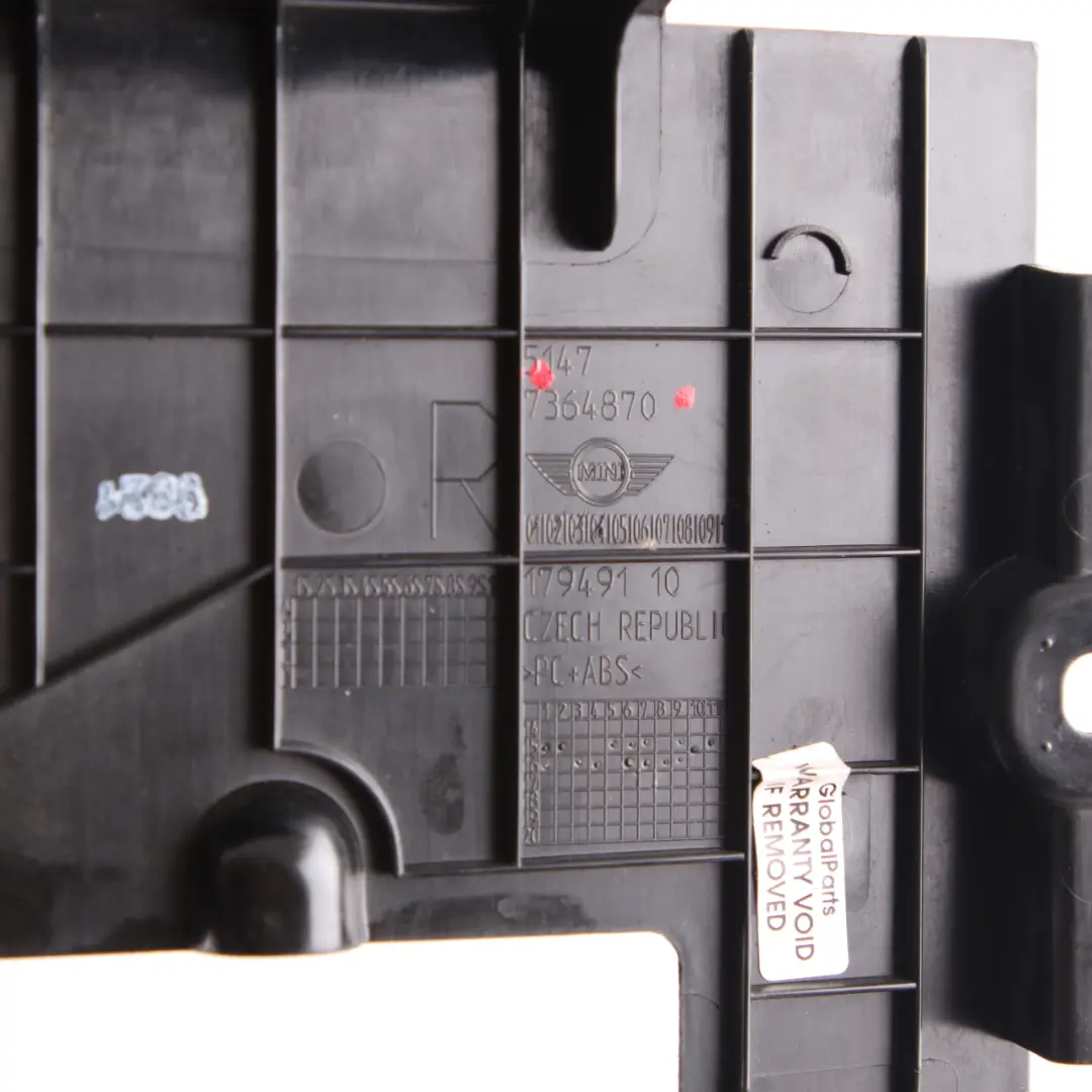 Trim Panel Roll Bar Front Right O/S Black 7364870 to Mini F57 Convertible Cover with Part number 7393466 Mini F57 Convertible Cover Trim Panel Roll Bar Front Right O/S Black 7364870 - SKU 7393466 - Part number 7393466