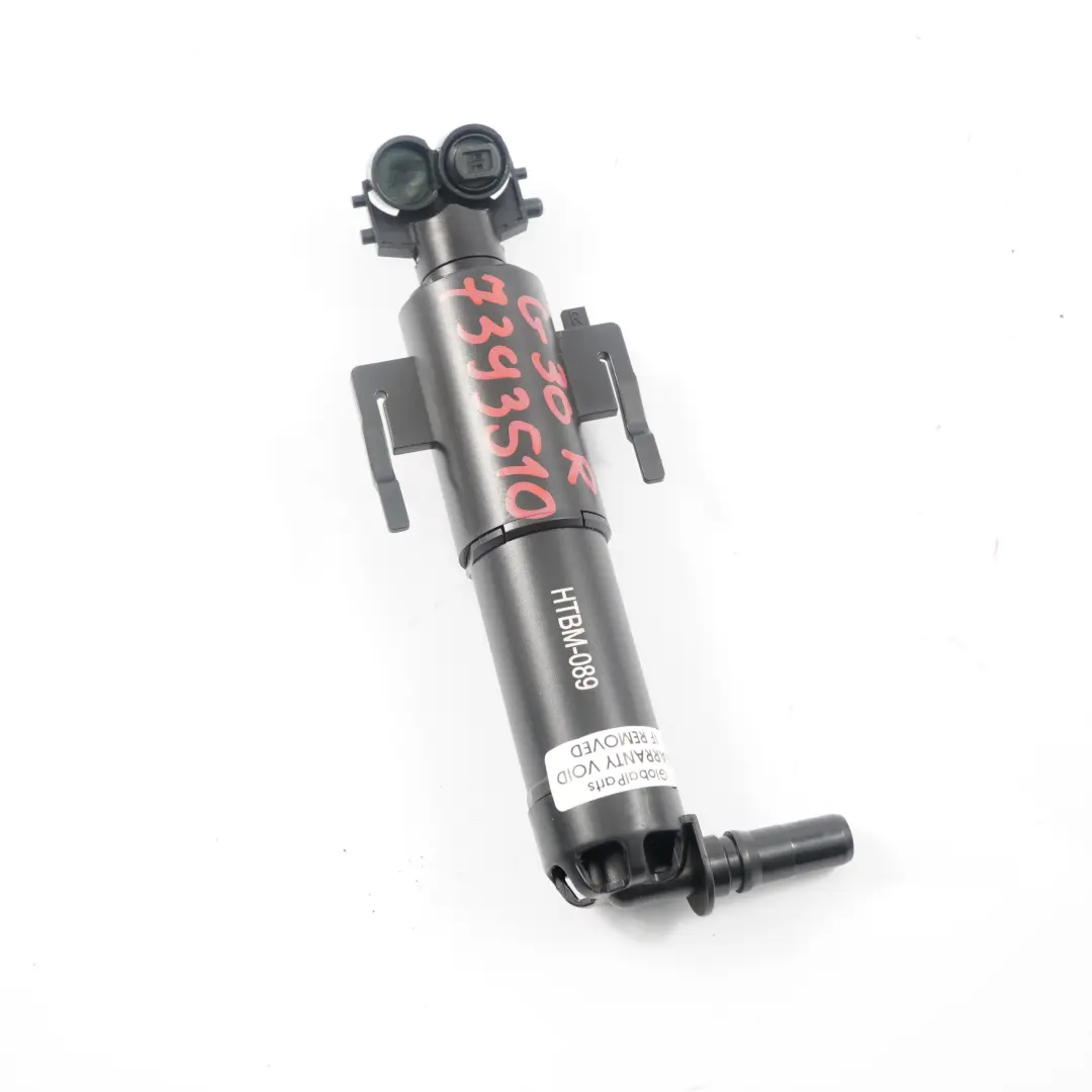  Washer Nozzle BMW G30 G31 G32 High Pressure Pump Headlight Right O/S HTBM-089 - SKU 7393510 - Part number 7393510
