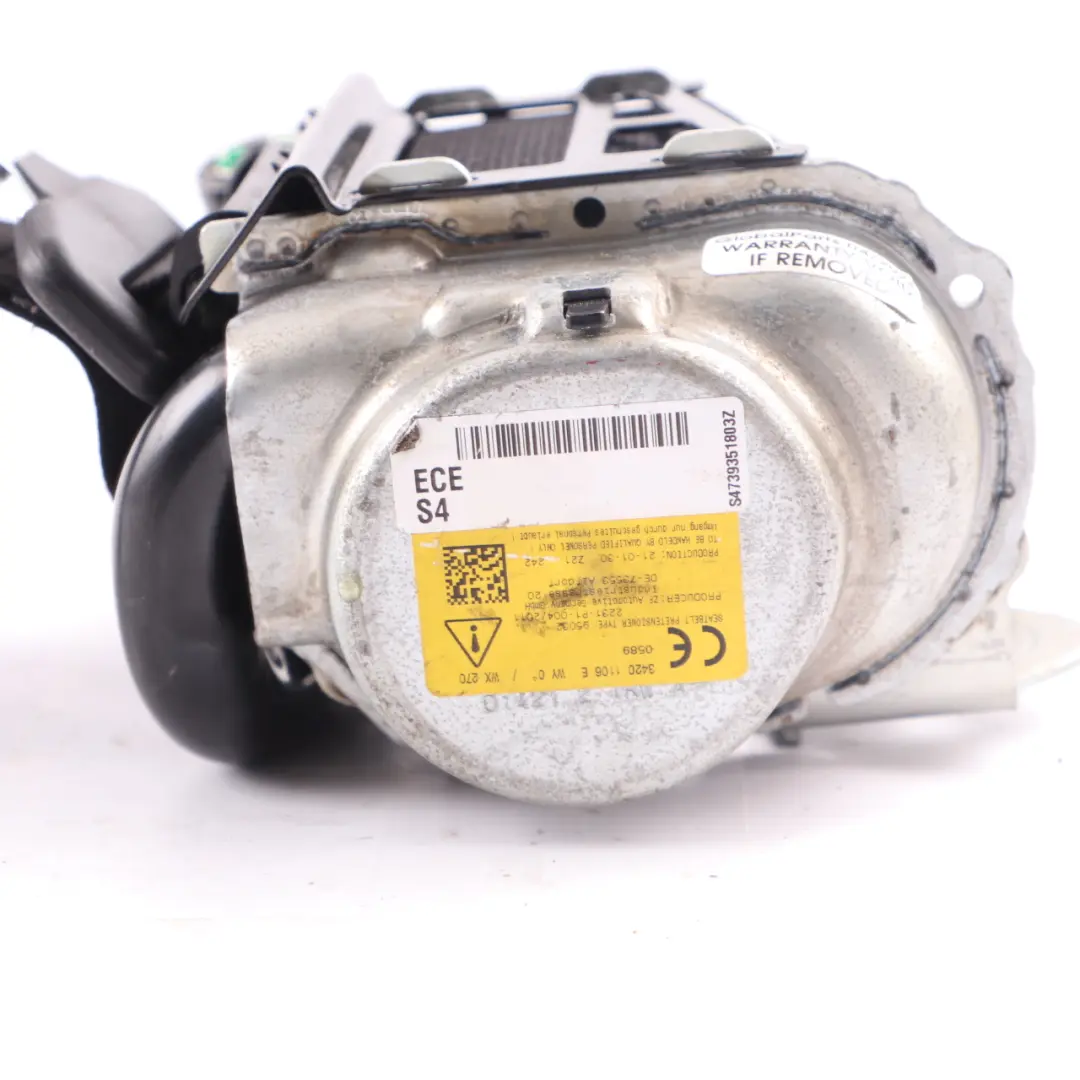 Pas Bezpieczeństwa Górny Tył Tylny Prawy do Mini Countryman F60 o numerze 7393518 Mini Countryman F60 Pas Bezpieczeństwa Górny Tył Tylny Prawy - SKU 7393518 - Numer Części 7393518