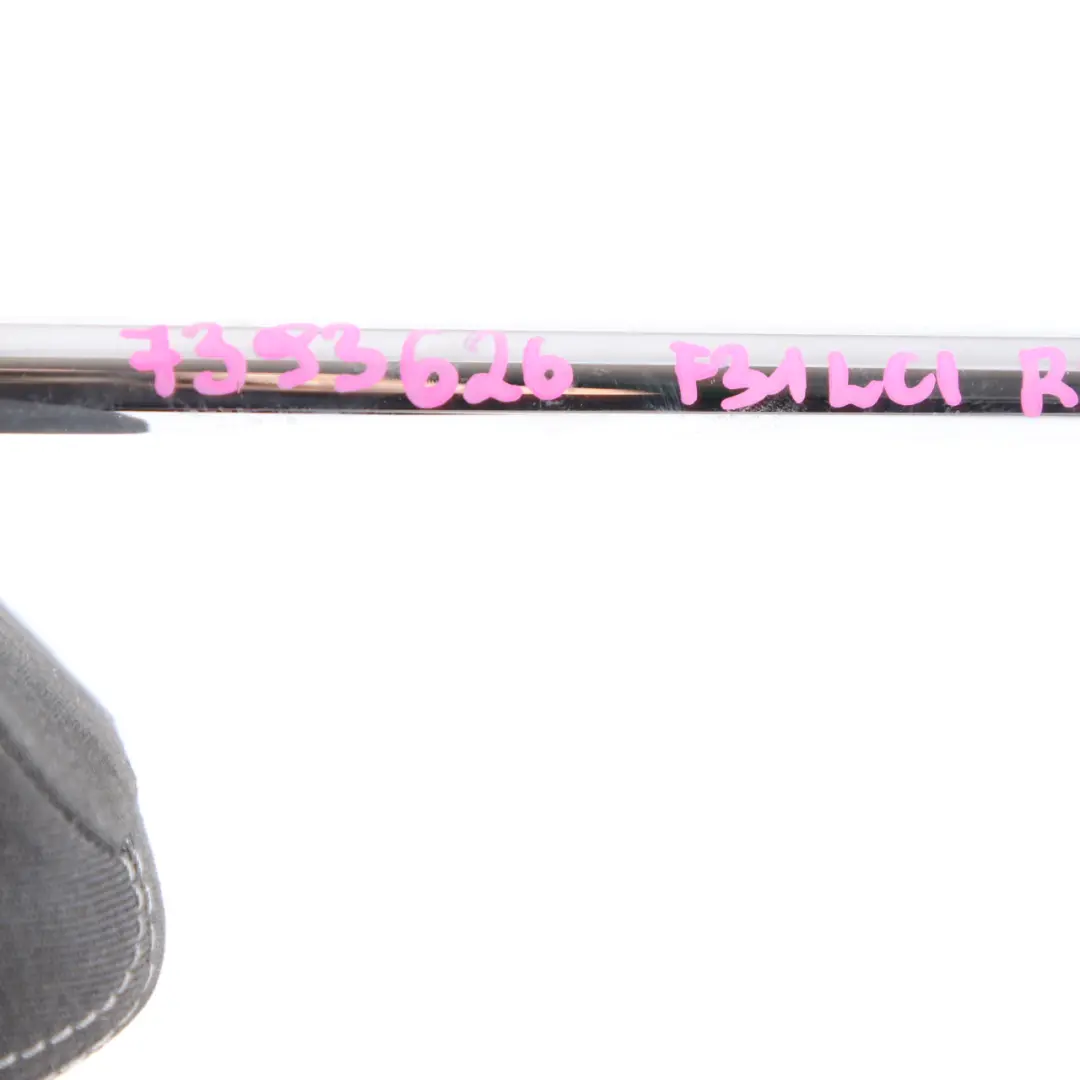 BMW F20 F21 F30 F31 LCI Rear Seat Headrest Left Right N/O/S Cloth Corner Grey - SKU 7393626 - Part number 7393626