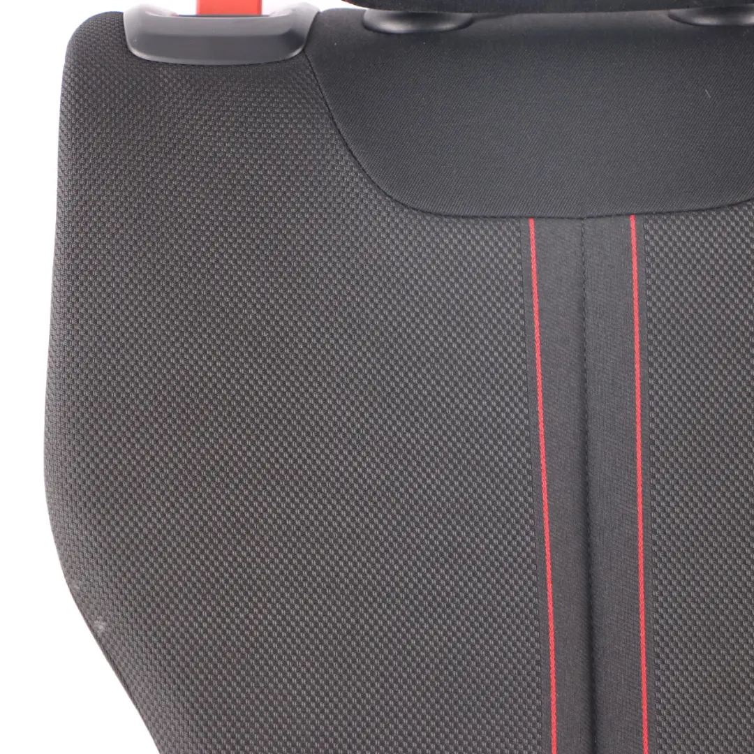 BMW 1 F20 F21 LCI Sitz Hinten Rechts Rückenlehnenbezug Stoff Anthrazit Rot - SKU 7393706 - Teilenummer 7393706
