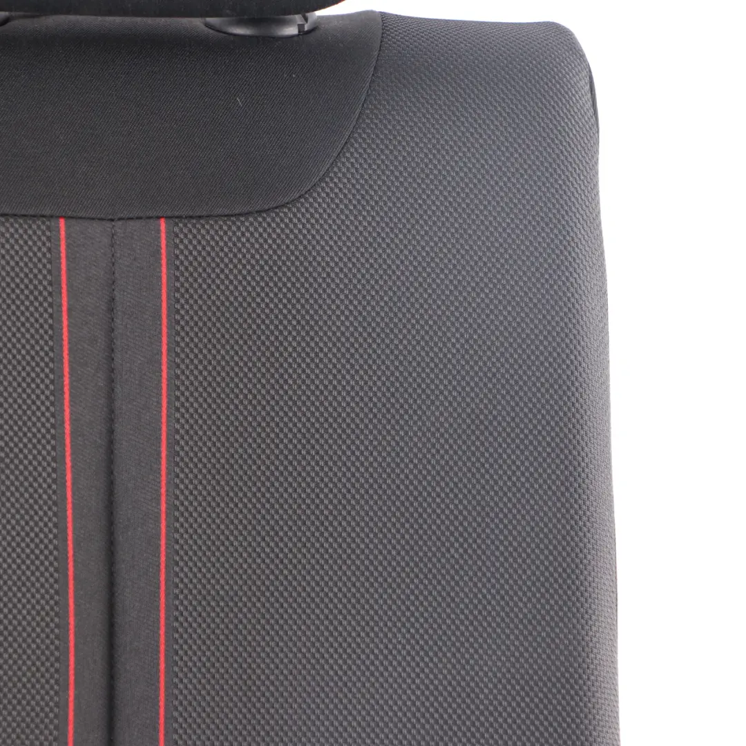 BMW F20 F21 LCI Rear Right Seat O/S Backrest Cover Cloth Fabric Anthracite Red - SKU 7393706 - Part number 7393706