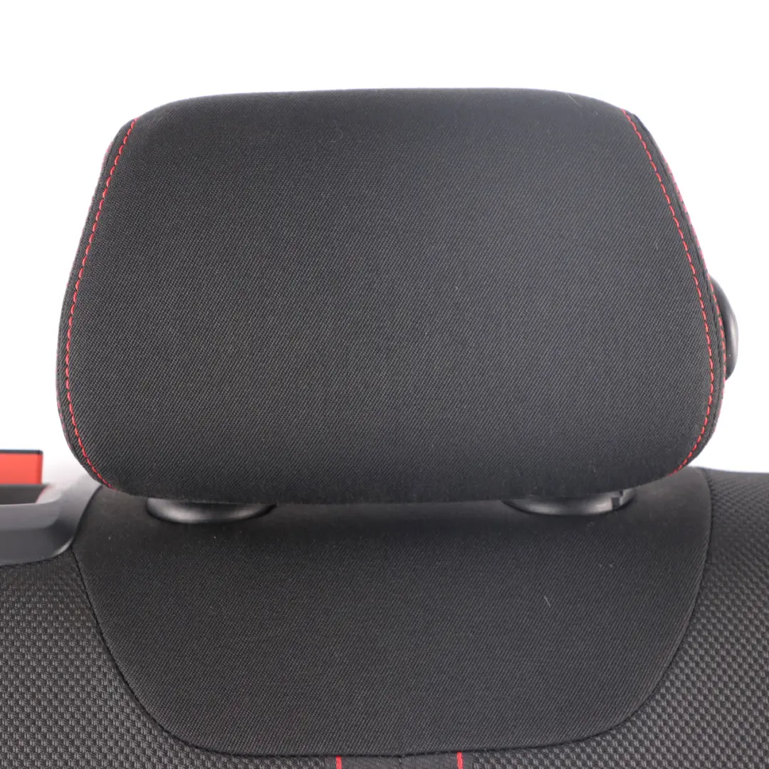 BMW 1 F20 F21 LCI Sitz Hinten Rechts Rückenlehnenbezug Stoff Anthrazit Rot - SKU 7393706 - Teilenummer 7393706