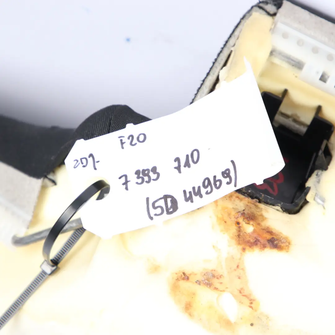 BMW 1 F20 Siedzisko Kanapy Tył Antracyt Czerwony - SKU 7393710 - Numer Części 7393710