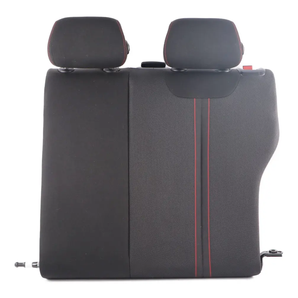 BMW 1 F20 F21 LCI Sitz Hinten Links Rückenlehnenbezug Stoff Anthrazit Rot - SKU 7393713 - Teilenummer 7393713