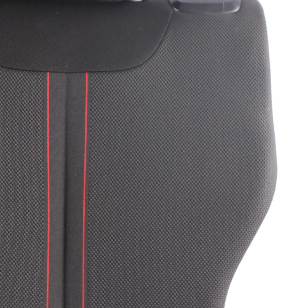 Asiento Trasero Izquierdo Funda Respaldo Tela Antracita Rojo para BMW 1 F20 F21 LCI con número de pieza 7393713 BMW 1 F20 F21 LCI Asiento Trasero Izquierdo Funda Respaldo Tela Antracita Rojo - SKU 7393713 - Número de pieza 7393713
