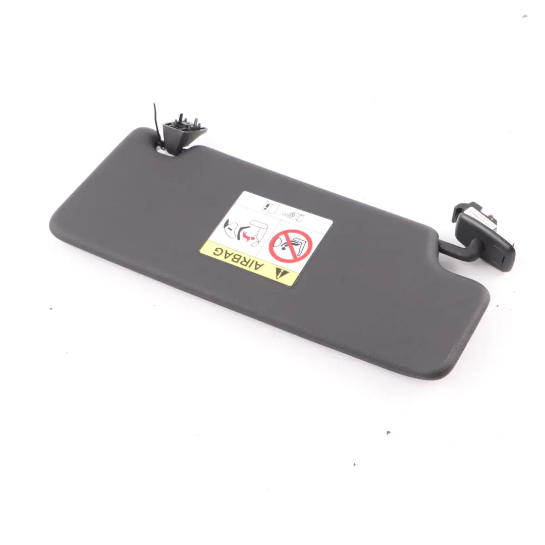 Sun Visor With Label Left N/S Passenger Side Mirror Black to BMW F40 with Part number 7393755 BMW F40 Sun Visor With Label Left N/S Passenger Side Mirror Black - SKU 7393755 - Part number 7393755