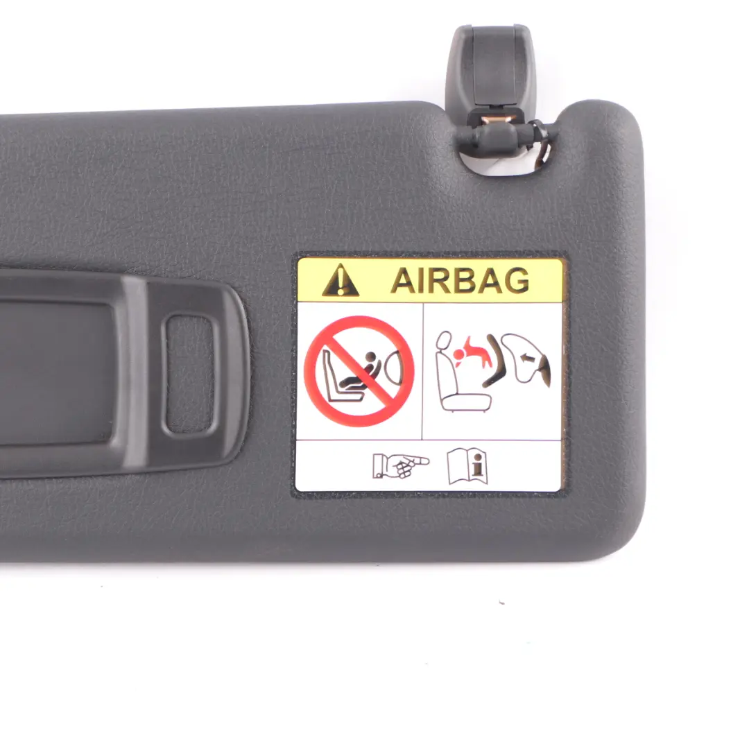 BMW F40 Sun Visor With Label Left N/S Passenger Side Mirror Black - SKU 7393755 - Part number 7393755