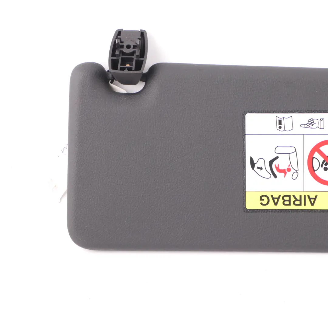 BMW F40 Sun Visor With Label Left N/S Passenger Side Mirror Black - SKU 7393755 - Part number 7393755