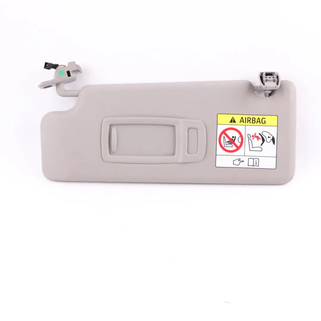 Etichetta Visiera Parasole Specchio Sinistro Everestgrau per BMW F40 F45 con numero di parte 7393757 BMW F40 F45 Etichetta Visiera Parasole Specchio Sinistro Everestgrau - SKU 7393757-1 - Numero di parte 7393757