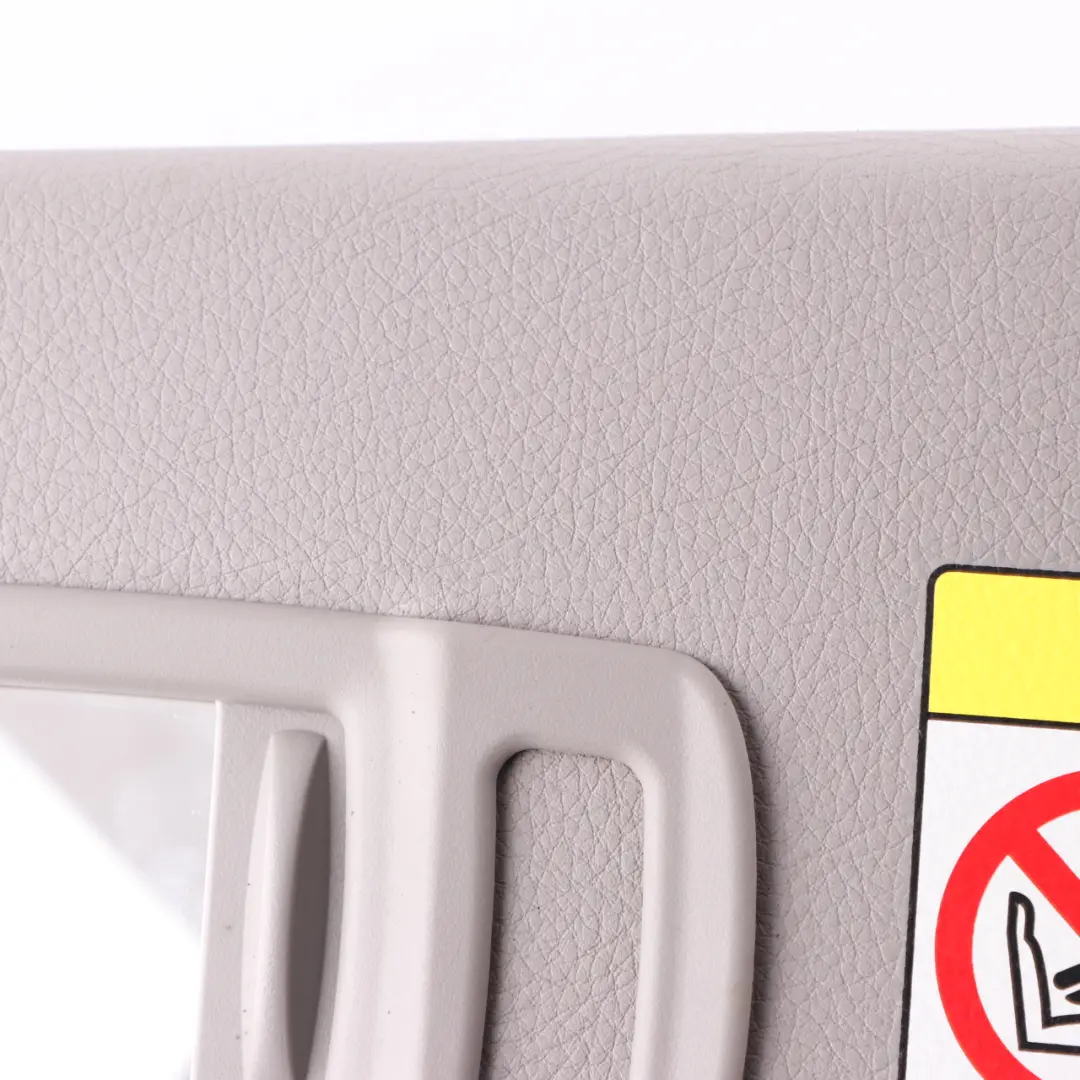 BMW F40 F45 Sun Visor Label Mirror Panel Left Everestgrau - SKU 7393757-1 - Part number 7393757
