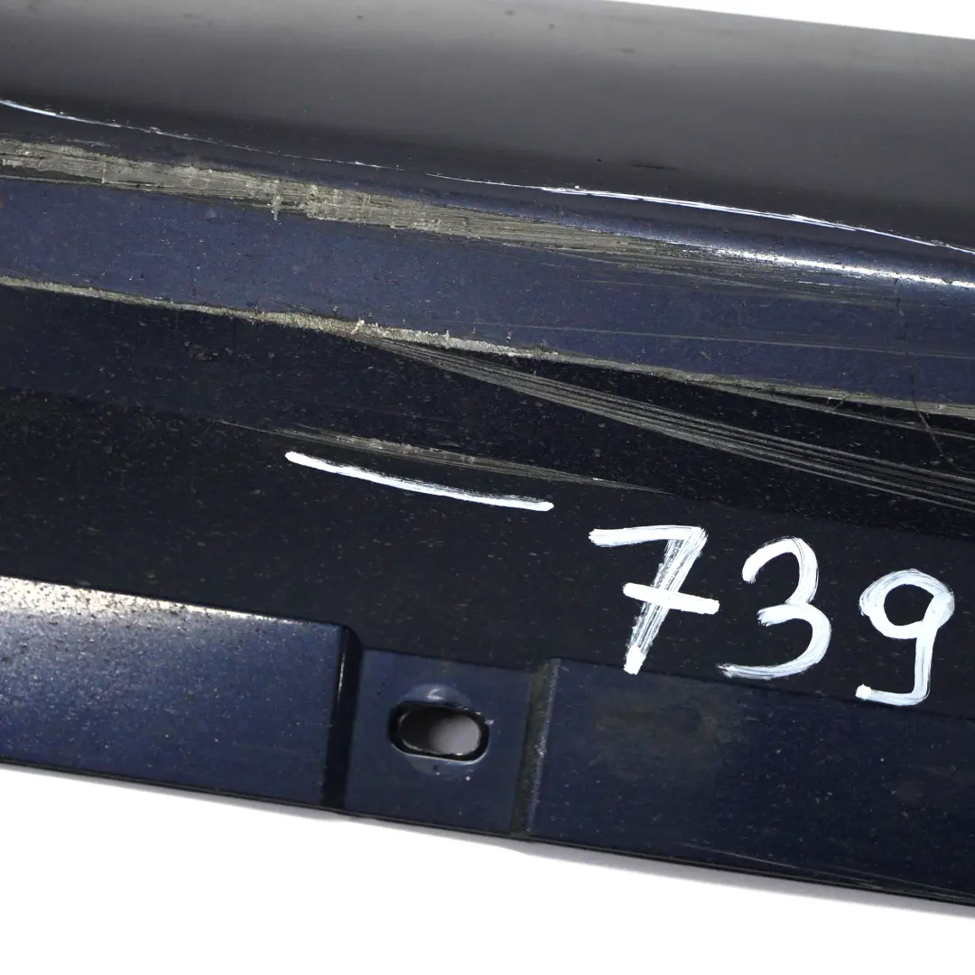 BMW F45 Gonna laterale porta Pannello soglia sinistra Blu Imperialblau - A89 - SKU 7393793-IBB - Numero di parte 7393793