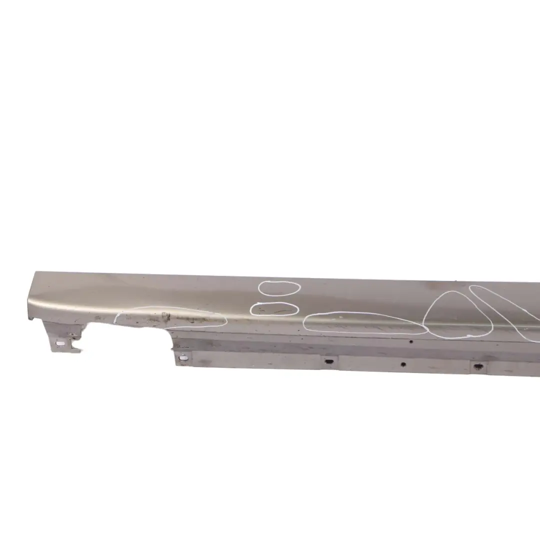 Side Skirt Door Sill Cover Panel Left N/S Platinum Silver Metallic - C08 to BMW F45 with Part number 7393793 BMW F45 Side Skirt Door Sill Cover Panel Left N/S Platinum Silver Metallic - C08 - SKU 7393793-PSM - Part number 7393793