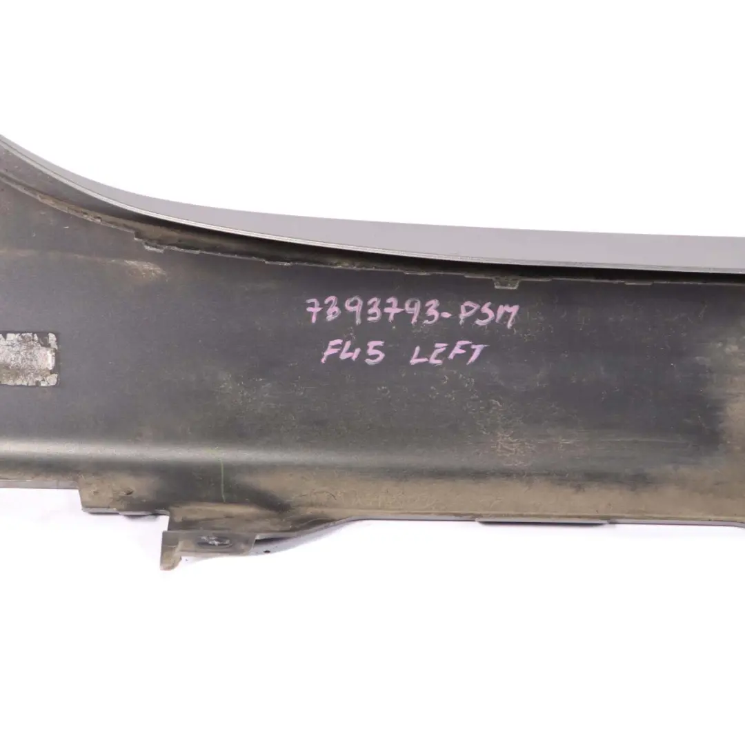 Side Skirt Door Sill Cover Panel Left N/S Platinum Silver Metallic - C08 to BMW F45 with Part number 7393793 BMW F45 Side Skirt Door Sill Cover Panel Left N/S Platinum Silver Metallic - C08 - SKU 7393793-PSM - Part number 7393793