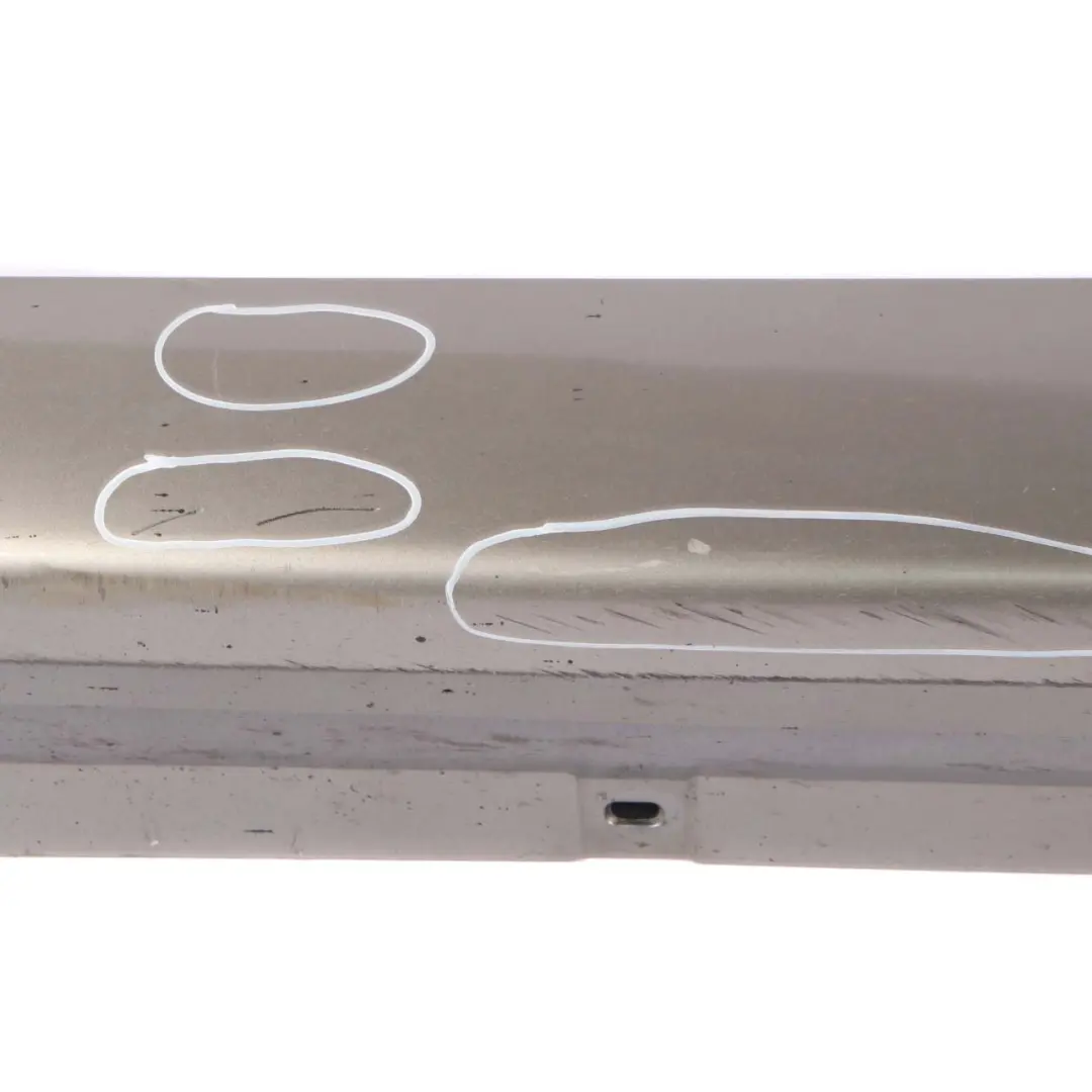 Side Skirt Door Sill Cover Panel Left N/S Platinum Silver Metallic - C08 to BMW F45 with Part number 7393793 BMW F45 Side Skirt Door Sill Cover Panel Left N/S Platinum Silver Metallic - C08 - SKU 7393793-PSM - Part number 7393793