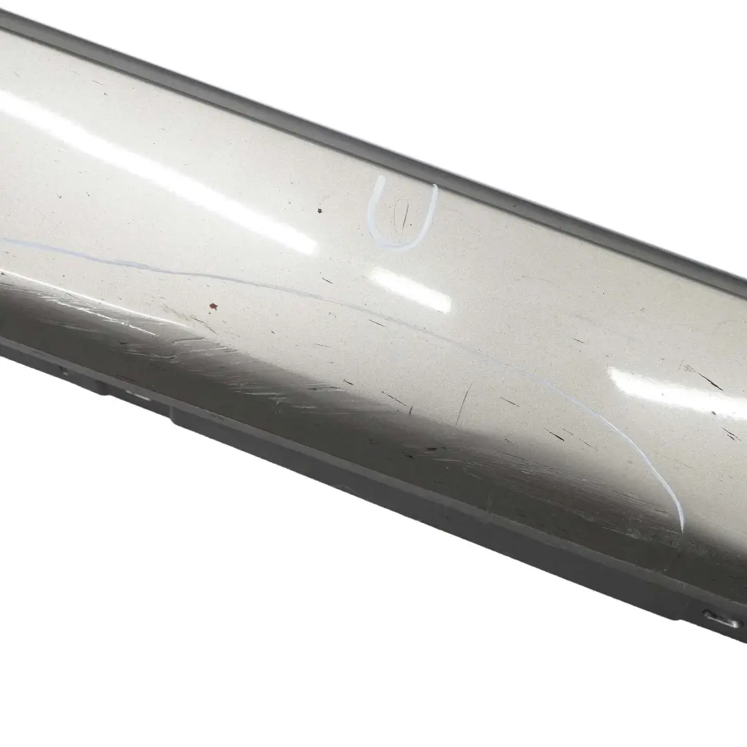  Side Skirt BMW F45 Sill Strip Covering Right O/S Platinum Silver Metallic - C08 - SKU 7393794-PSM - Part number 7393794